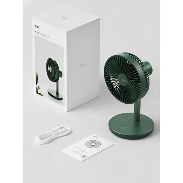 JISULIFE FA13P Oscillating Extendable Desk Fan – Stay Cool and Flexible