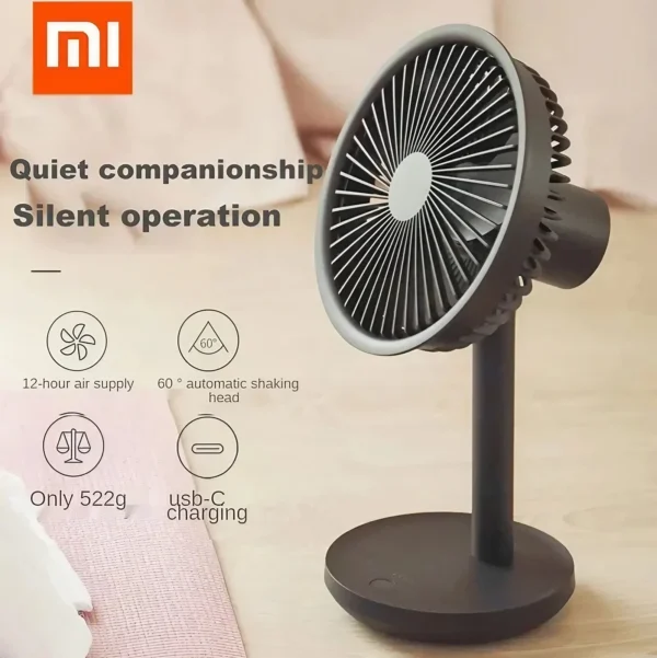 XIAOMI SOLOVE F5 Desktop Charger Fan - Image 2
