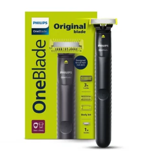 Philips QP1624/10 OneBlade and Hybrid Trimmer Face, Body for Men