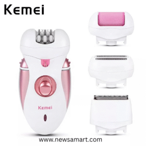 Kemei KM-2530 4 in 1 Rechargeable Epilator Shaver