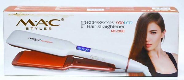 MAC Styler MC-2090 Professional Temperature 950F LCD Hair Flat Iron