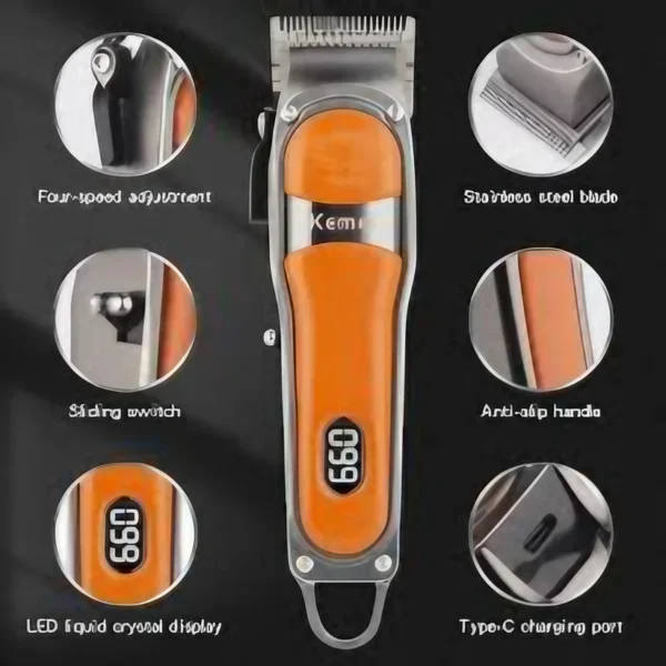 Kemei KM-1940   Professional  Hair Trimmer for Men - Image 2