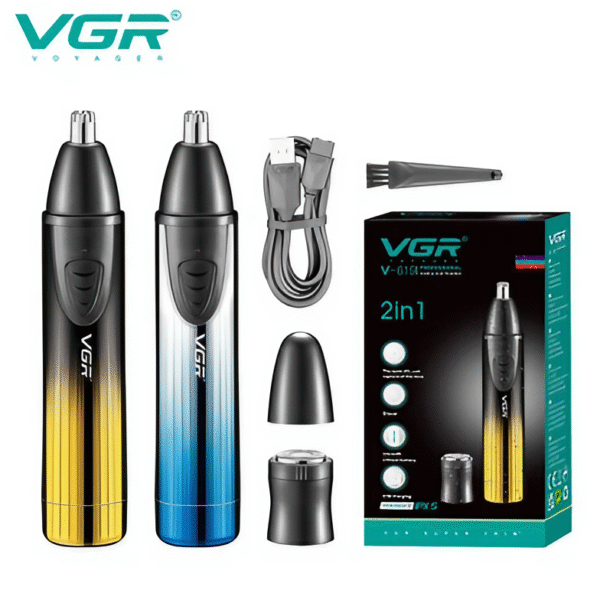 VGR V-619 Professional 2-in-1 Nose Trimmer