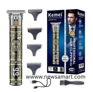 Kemei KM-4011 Rechargeable Hair Clipper and Beard Trimmer for Men