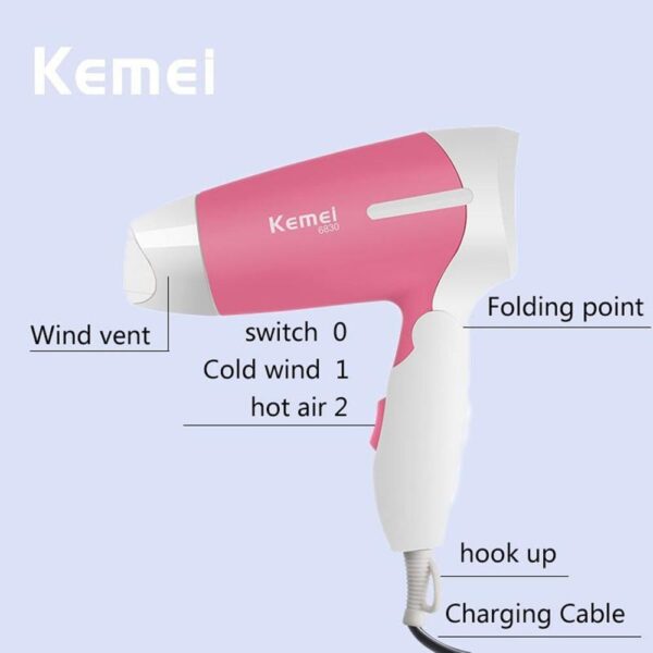 KEMEY - Kemei KM-6830 Super shape Hair Dryer for Women