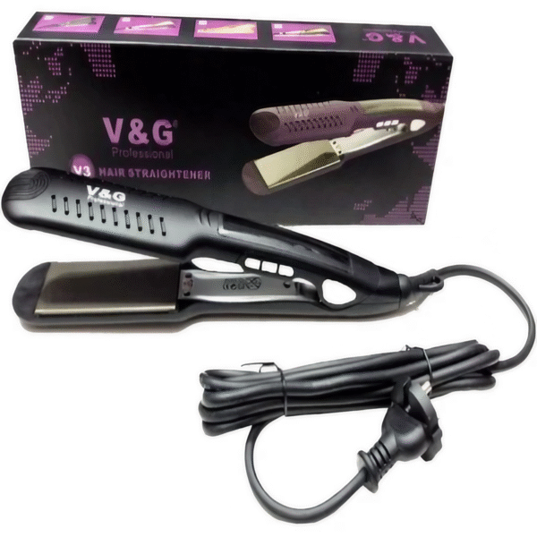 V and G V3A Professional Fast Warm-up Hair Straightener - Image 3