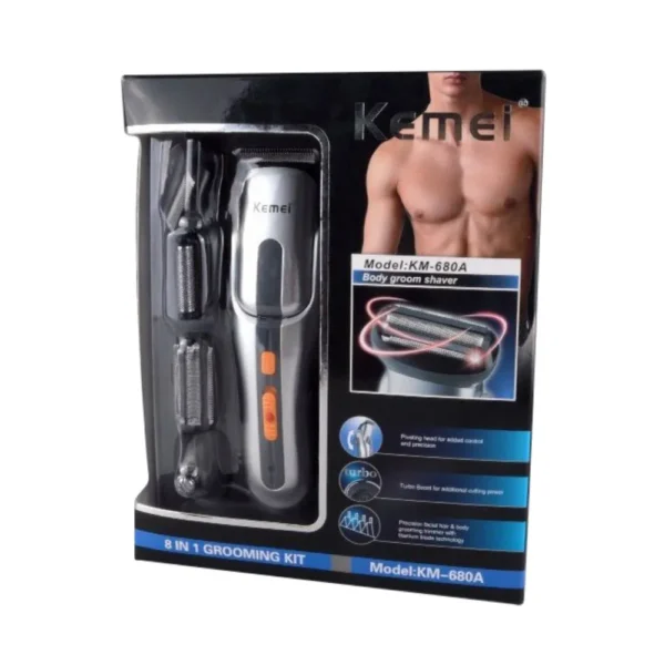 Kemei Km-680A - 8 In 1 Grooming Kit