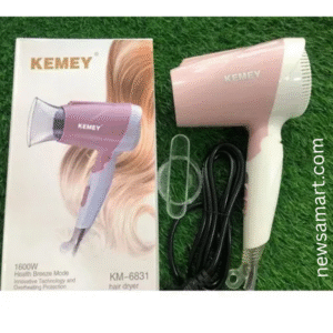 Kemey Km6831 Cool And Hot Foldable Electric Hair Dryer For Women - Hair Dryer