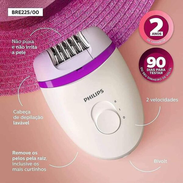 Philips BRE225/00 Corded Epilator for Women