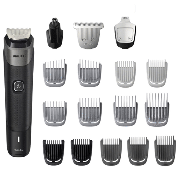 🔍 Philips MG5910/28 Complete Grooming SolutionPhilips MG5910/28 Grooming kit for menPhilips MG5910/28 all in on Grooming SolutionPhilips MG5910/28 Trimmer Price in Bangladesh Philips MG5910/28 Complete Grooming SolutionPhilips MG5910/28 Grooming kit for menPhilips MG5910/28 all in on Grooming SolutionPhilips MG5910/28 Trimmer Price in Bangladesh Philips MG5910/28 All-in-One Grooming Kit for Men Philips MG5910/28 ট্রিমারটি সব ধরনের গ্রুমিংয়ের জন্য আদর্শ। শক্তিশালী ব্যাটারি, সেল্ফ-শার্পেনিং ব্লেড, এবং সম্পূর্ণ ওয়াশেবল ডিজাইন – এই ট্রিমারটি সহজ, আরামদায়ক ও কম-মেইনটেনেন্সে সেরা গ্রুমিং সলিউশন। Warranty: 1 year 7200 Tk Minus Quantity - Philips MG5910/28 All-in-One Grooming Kit for Men quantity 1 Plus Quantity + Add to cartBuy Now 🏷️ ব্র্যান্ড: Philips 🤝 সার্ভিস ওয়ারেন্টি 🥇 ১০০% অরিজিনাল পণ্য 🚚 সমগ্র বাংলাদেশে হোম ডেলিভারি 📦অর্ডার করাতে "Buy Now" বাটনে ক্লিক করে আপনার নাম, ফোন নম্বর, এরিয়া এবং সম্পূর্ণ ঠিকানা দিয়ে "Place Order" বাটনে ক্লিক করুন। Description Additional information Philips MG5910/28 Complete Grooming Solution – All-in-One Trimmer in Bangladesh Get complete face, hair, and body grooming in one powerful kit. The Philips MG5910/28 is a high-performance trimmer with durable self-sharpening steel blades, long-lasting 3-hour battery, and multiple styling attachments. Perfect for men who want effortless grooming with professional results. ✅ 100% Original Oraimo Product 🚚 Cash on Home Delivery – Anywhere in Bangladesh 🛡️ Service Warranty Available 💰 Best Price Guarantee Philips MG5910/28 Trimmer