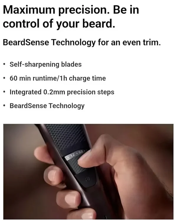 PHILIPS Men Bt 3415/15 3000 Series Beard Trimmer,