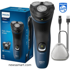 Philips S1151/03 Wet & Dry Electric Shaver 1000 Series for Men