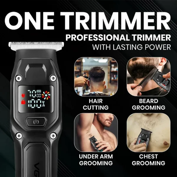 VGR V-964 Hair Clipper and Beard Trimmer for Men