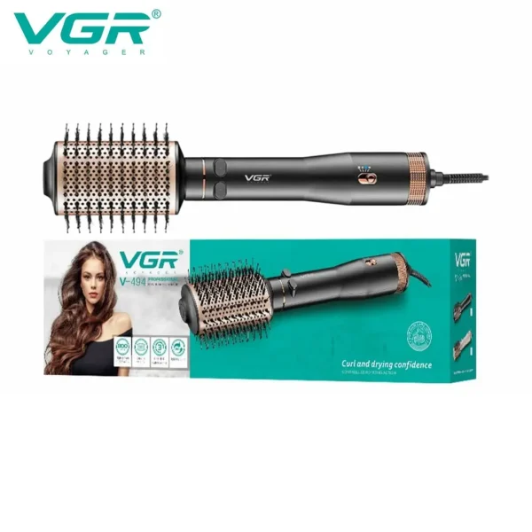 VGR V-494 Rotating Hot Air Styler and Comb for Women - Image 4