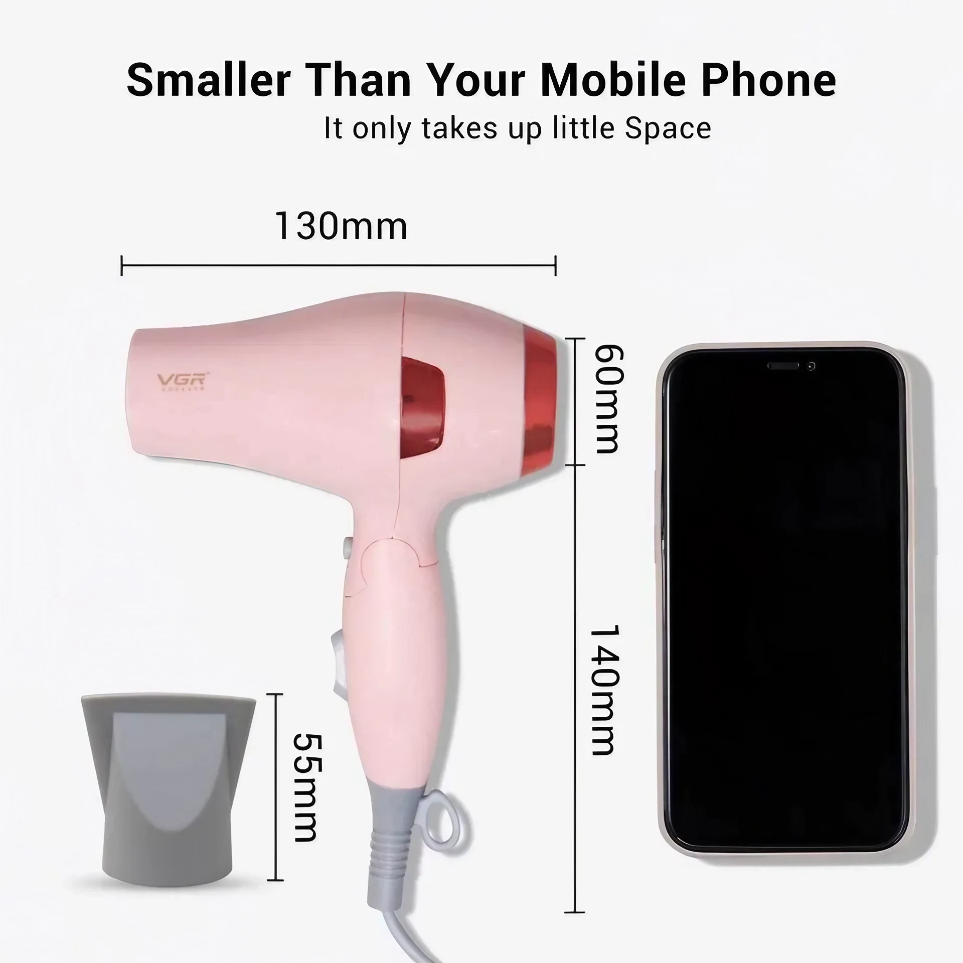 VGR V-432 Essential DryCare Hair Dryer for Women