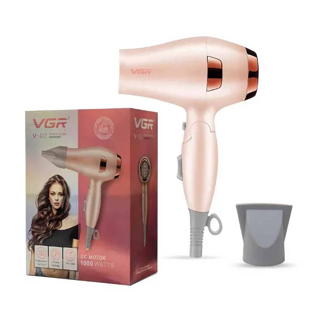 VGR V-432 Essential DryCare Hair Dryer for Women