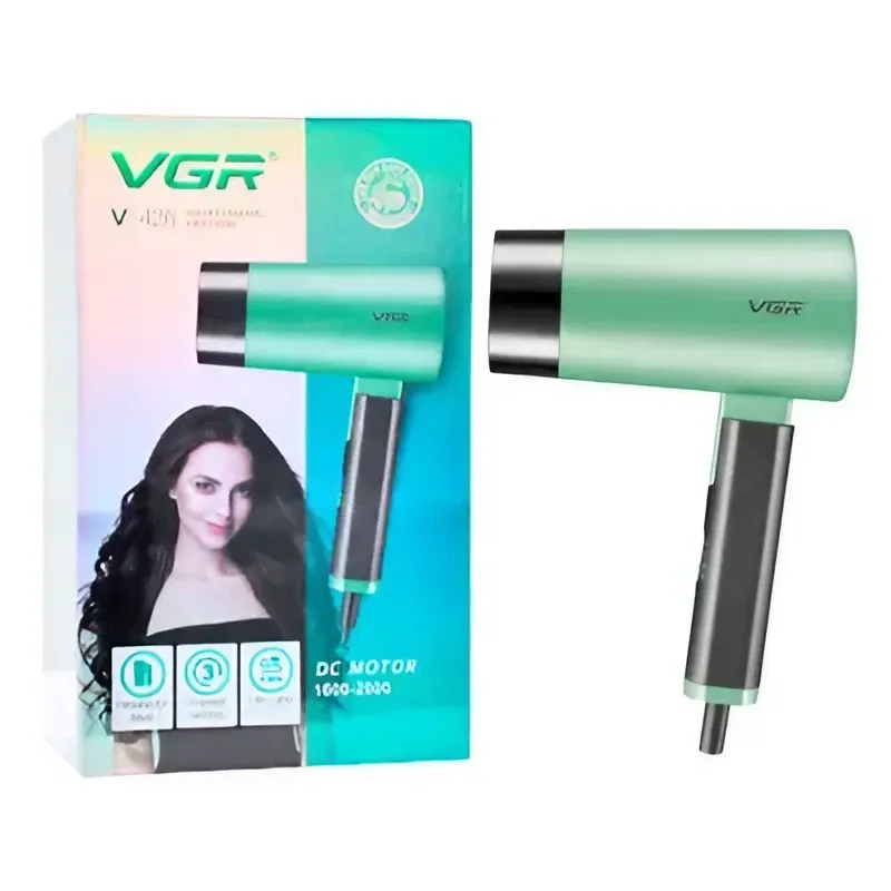 VGR V-426 Compact Foldable DryCare Hair Dryer for Women
