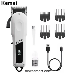 Kemei KM-807 Hair Clipper and Beard Trimmer for Men