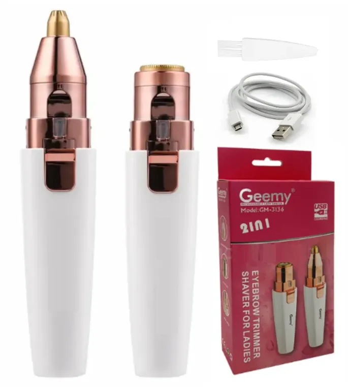 Geemy Eyebrow Trimmer Shaver For Ladies GM-3136