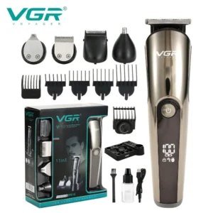 VGR V-107 Multi-Functional 11-in-1 Grooming Kit Fully Washable