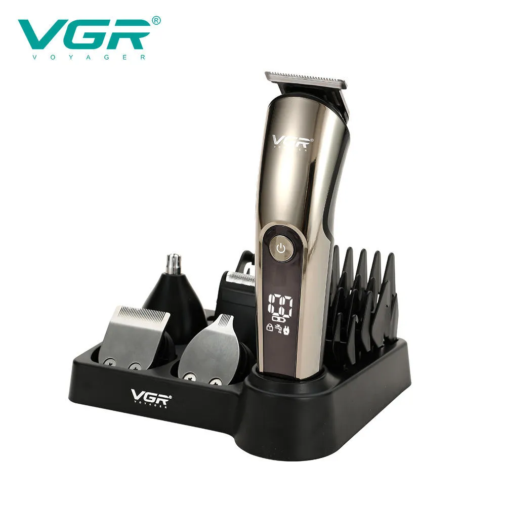 VGR V-107 Multi-Functional 11-in-1 Grooming Kit Fully Washable body - Image 2