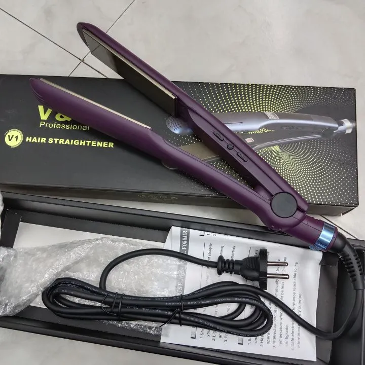V&G V1 Professional Fast Warm-up Hair Straightener for Women - Image 2