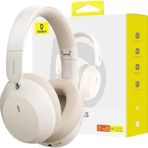 Baseus Bass 35 Max Wireless Headphones 50Hrs Long Battery Life Twilight Grey